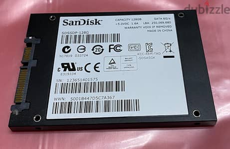 هارد SanDisk SSD 128GB