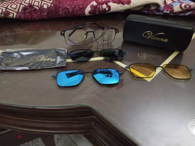 نظارات ٣ غيارات vieena بسعر حصري مش عند حد وتحدي