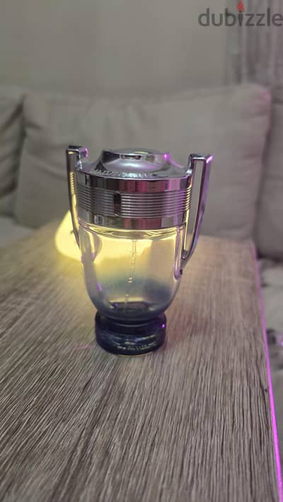 Empty 2018 invictus aqua bottle