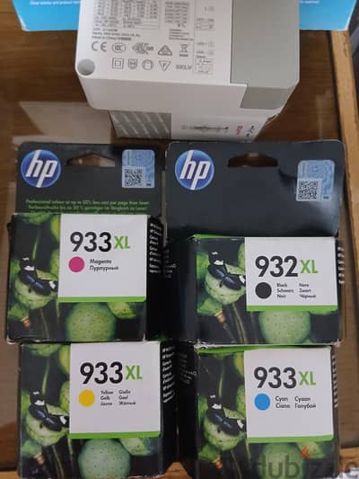حبر hp أربع ألوان