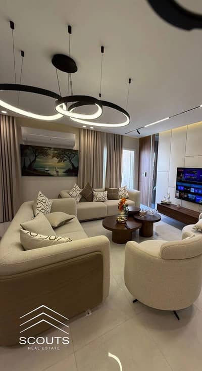 شقة للبيع fully finished برايم لوكيشن double view بالتقسيط في بالم هيلز نيو كايرو بجوار ماونتن فيو اي سيتي palm hills