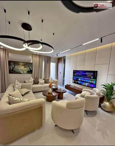 Apartment for sale in Talala New Heliopolis, fully finished Ultra Super Lux,landscape view, installments up to 12 years front of madinaty