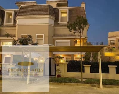Villa for sale, wall in Wall with Madinaty, Talaat Mostafa, required 450 thousand, installments over 12 years