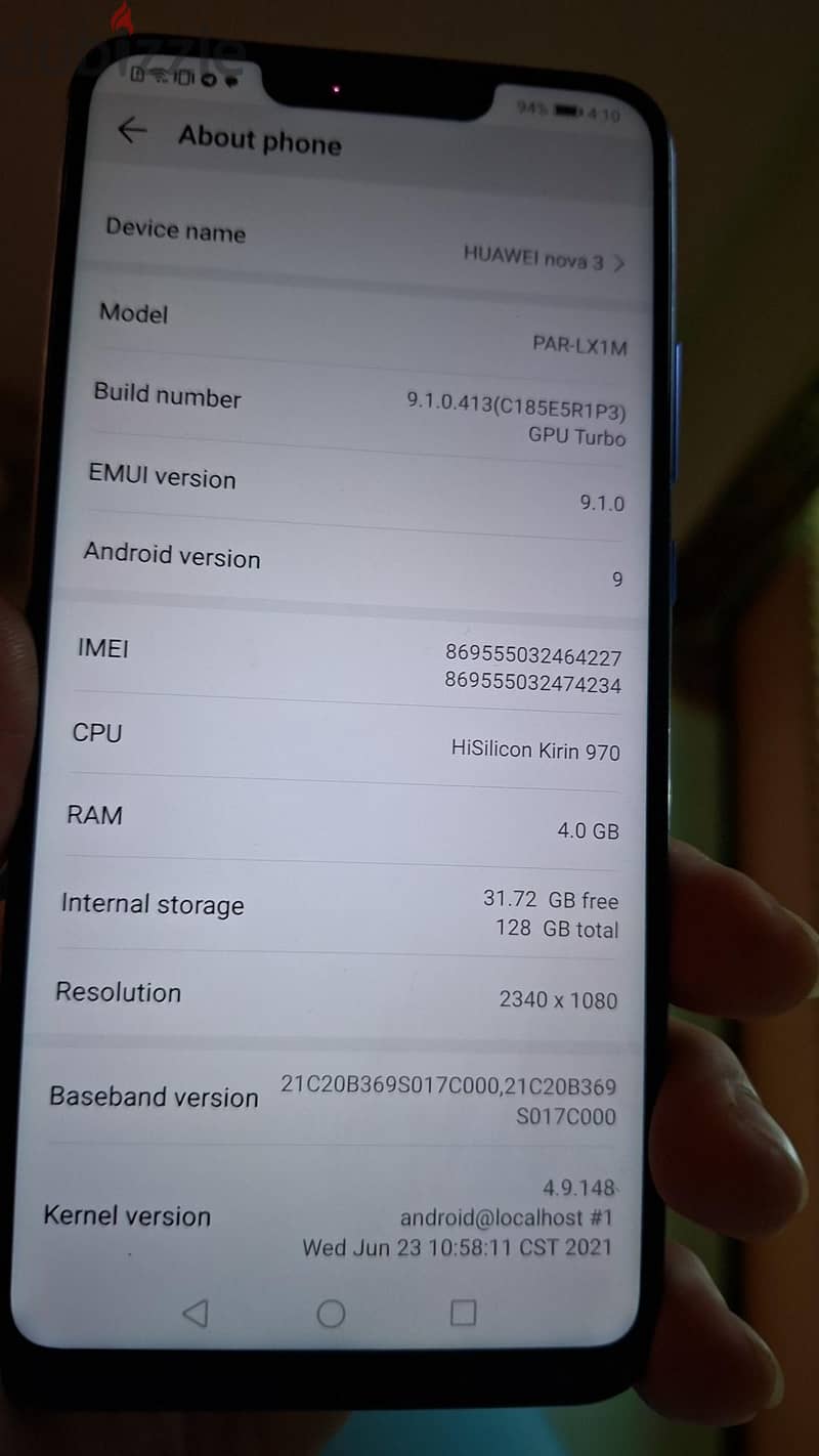 Huawei Nova 3 2