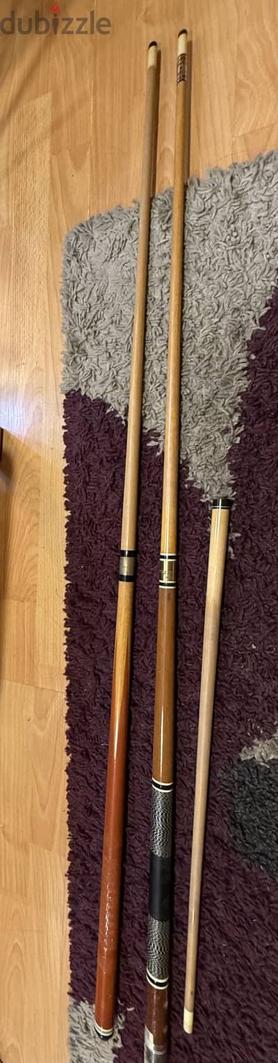 Pool sticks - billiards