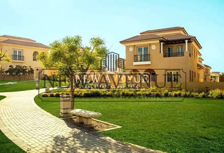 توين فيلا للبيع في هايد بارك بخصم 24٪ بموقع مميز في كبوند هايد بارك سنترال التجمع Hyde Park Central New Cairo