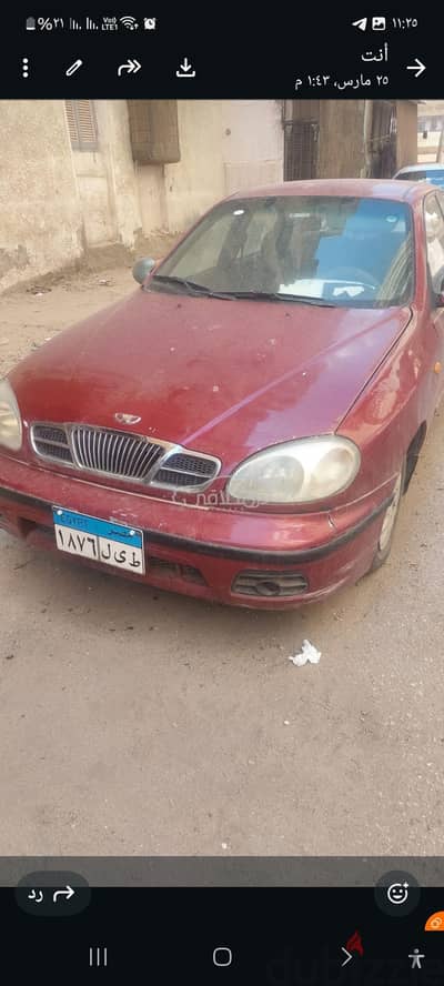دايو لانوس 2 2007 للبيع بورسعيد