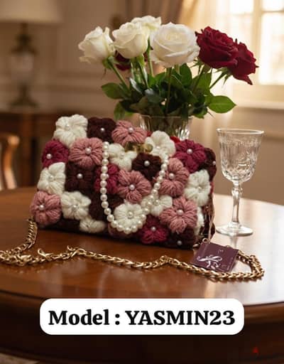 Puff flower bag