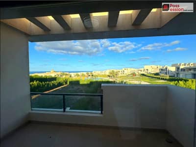 fully finished 2bed chalet for sale direct seaview with ahly sabbour ,8 years installments