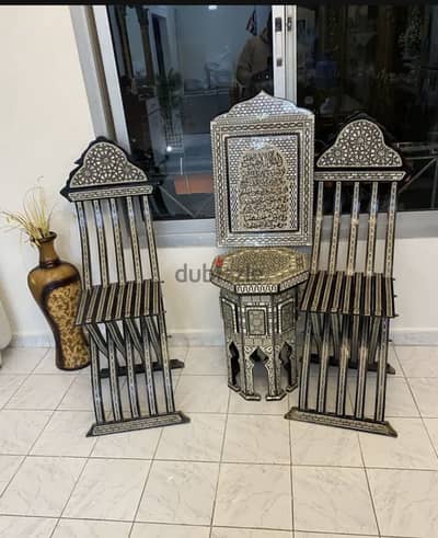 طقم صدف زخارف إسلامية