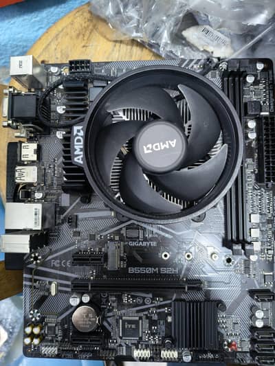 ryzen 5 4650g + b550 gigabyte