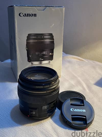 Lens canon 85 1.8