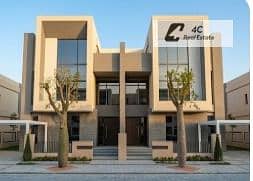For sale Corner townhouse villa 350 sqm in Saada Compound New Cairo Fifth Settlement 4 bedrooms Bahry open view