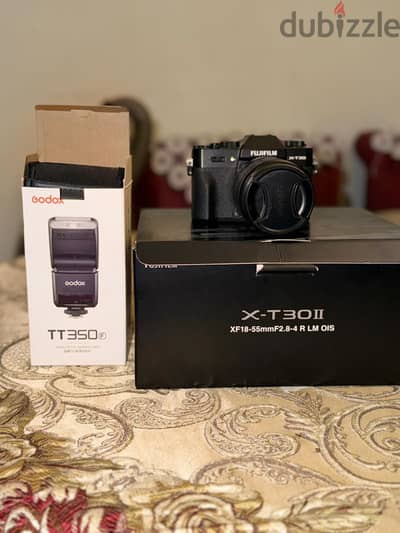 Fujifilm X-T30 II Mirrorless Camera Kit – Like New Condition for sale