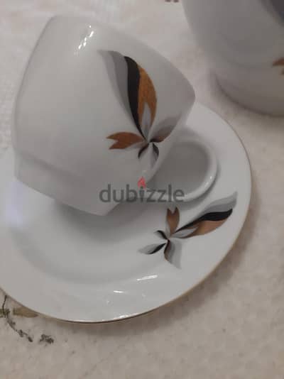 طقم صيني ألماني أصلي (Thuringia - Rhon Porzellan) جديد