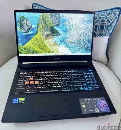 MSI Katana Gaming كور i7 جيل 13 فئة H بكارت RTX 4050 فعلي 6 جيجا