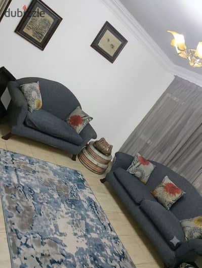 شقة مفروشة للايجار دجلة المعادى ٣ غرف مكيفة
