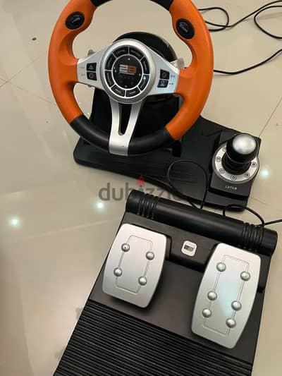 Xtc 2b gaming wheel بل كرتونه يعتبر زيرو متلعبش بيه غير مرتين