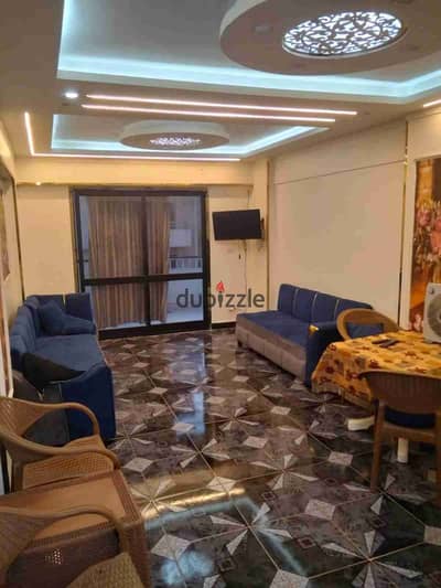 شقة مفروشة للايجار المصيفي الشهري للعائلات والشركات 2 نوم ريسبشن قطعتين مطبخ حمام الدور التالت علوي يوجد جميع المرافق مياه وكهرباء واسانسير بالإسكندرية العجمي الكيلو21 بشاطئ النخيل بموقع متميز جدا