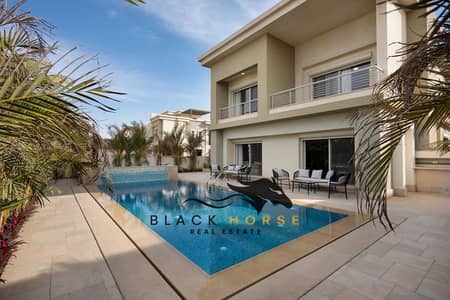 Furnished 5BR Standalone Villa for Rent in Oriana, Cairo Festival City – Private Pool