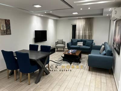 شقة مفروشة 3 نوم للإيجار في كمبوند الرحاب – 123 متر، جاهزة للسكن