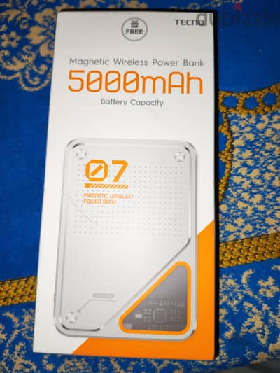 wireless power bank Tecno 5000 mAh
