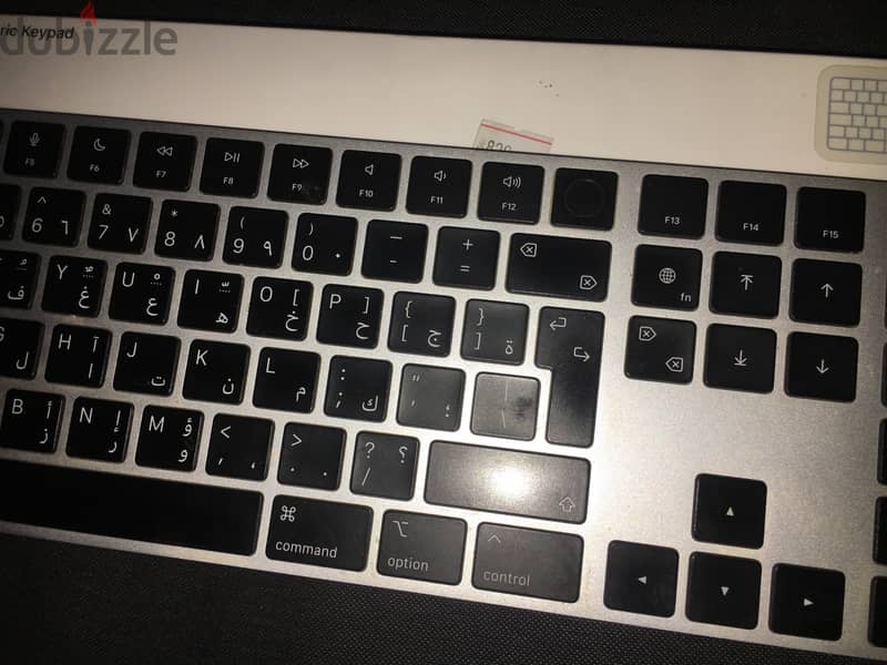 Apple Magic Keyboard (Arabic) with Touch ID and Numeric Keypad Black 2