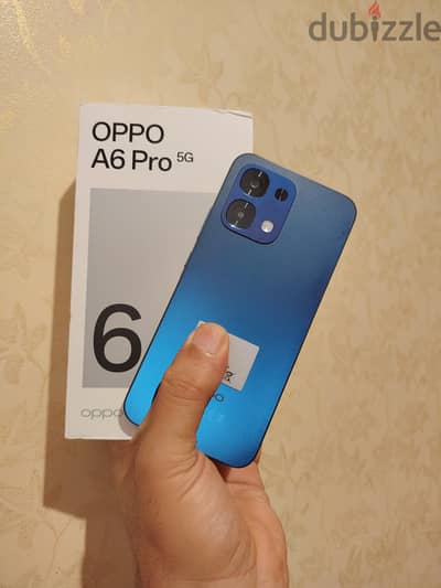 Oppo A6 Pro 5g 256/8 كسر كسر الزيرو ضمان محلى