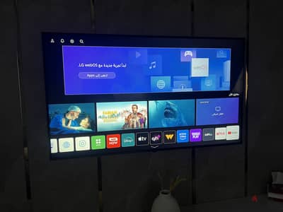 شاشة lg 55 4K smart magic remot