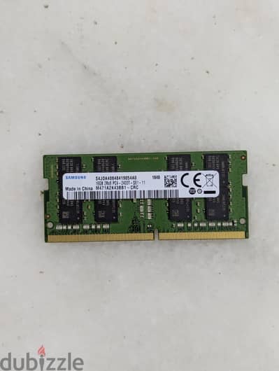 رامة لاب توب سامسونج 16 جيجا - Samsung 16GB DDR4 2400MHz