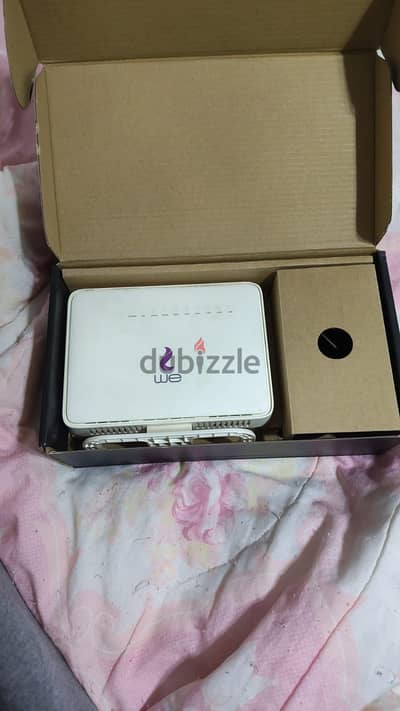 راوتر we vdsl جديد