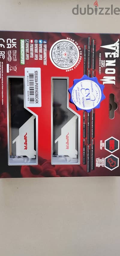 PATRIOT VIPER VENOM DDR5 5600 16GB CL40