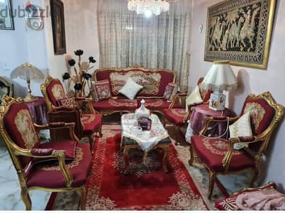 صالون اوبيسون فرنساوي مدهب