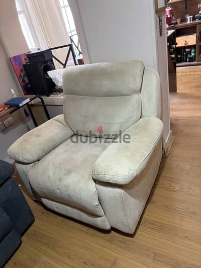Lazy boy sofa and chair from Kardouss