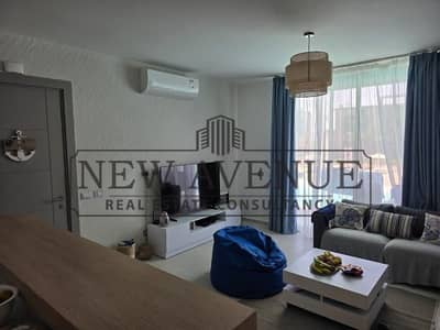 توين شاليه بإطلالة علي اللاجون مفروش بالكامل بالتكييفات Fouka Bay North Coast