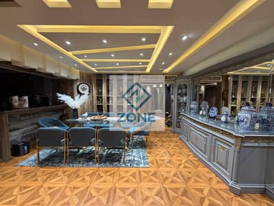 Apartment for sale in Madinaty, model 700, area 320 meters, ultra super lux finishing, garden view, next to Open Air Mall