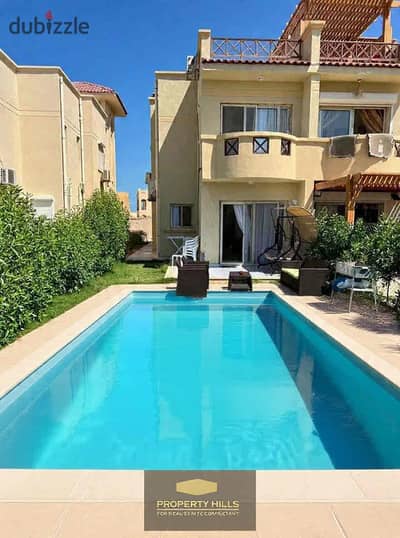 After inspection, immediately receive the last finished villa in Stella Heights by the sea in the North Coast near Hacienda Bay, Marina, and New Alamein.