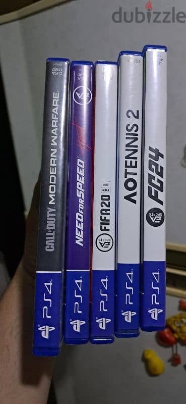 5 اسطوانات ps4