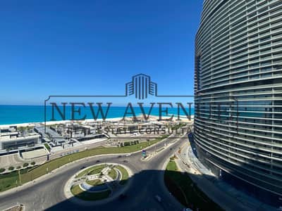 شاليه  استلام فوري فيو لاجون وبحر متشطب بالكامل بالتكييف المركزي  في The Gate Towers ذا جيت تاورز