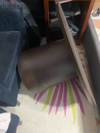 2 New mushroom shap wooden tables