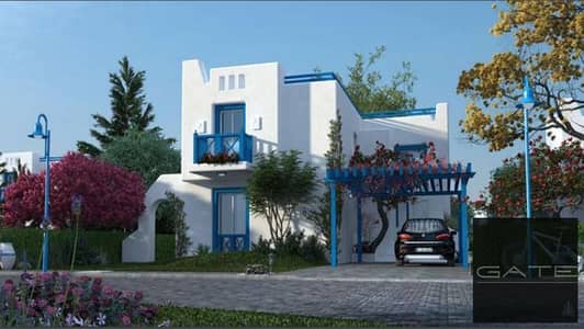 for sale twin house with installment - ready to move in mountain view ras elhekma - direct lagoon with a perfect investment
