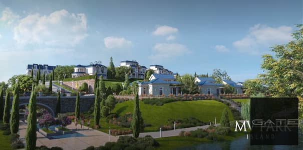 Resale | A villa garden view, very special in iCity, Al Tagamoa