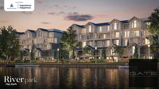 Apartment for sale, corner double view in the Riviera phase, distinctive location within the phase in Mountain View Alifa, Mostakbal City