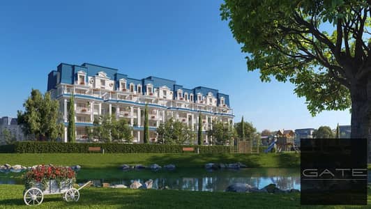 Lowest price resale ground floor apartment with garden in Mountain View iCity October – MV The Lake phase, EGP 4.4M down payment and EGP 600,000