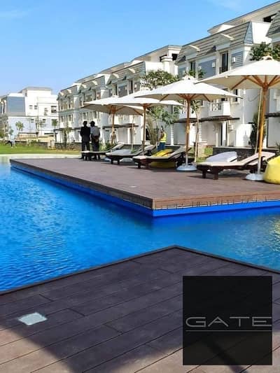 Resale | Townhouse 205m Middle in Mountain View Chillout Park Phase Lake Side | Delivery Year | With a down payment of 8.6 million and payment of installments
