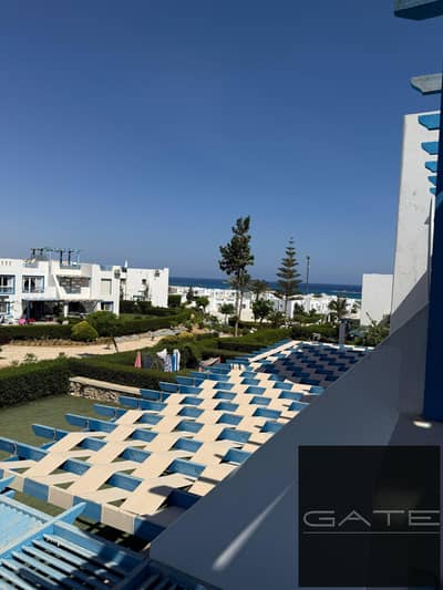 Penthouse for sale in Mountain View Ras El Hekma – North Coast, Greek Phase – Rhodes Terrace, direct sea view, fully finished and furnished