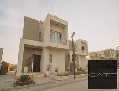 ريسيل للبيع فيلا مستقلة فاخرة TYPE X1 في بادية بالم هيلز مساحة مباني 365م وأرض 550م واستلام 2027