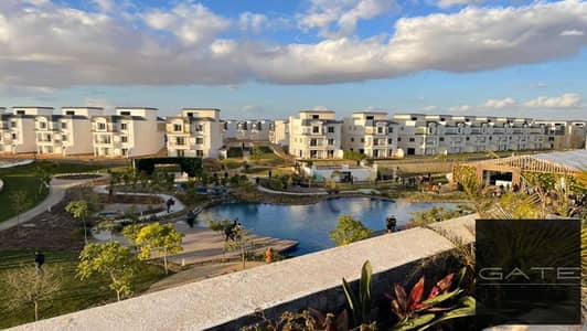 Penthouse for sale in prime location | Sea view and villas overlooking the resale property in Mountain View Chillout Park compound | 6th of October