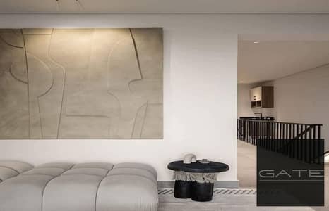 Villa for sale (resale) with a direct panoramic sea view in D-Bay, North Coast – fully open view + 5 master bedrooms