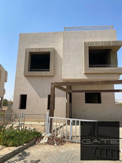Standalone villa for sale at the lowest price in the compound – Prime location | In Palm Hills Golf Extension, open view overlooking the landscape